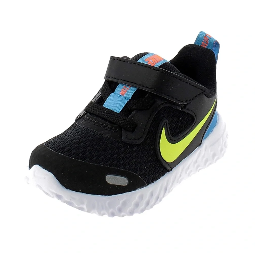 Nike‎ Unisex-Child Revolution 5 BabyToddler Velcro Running Shoe